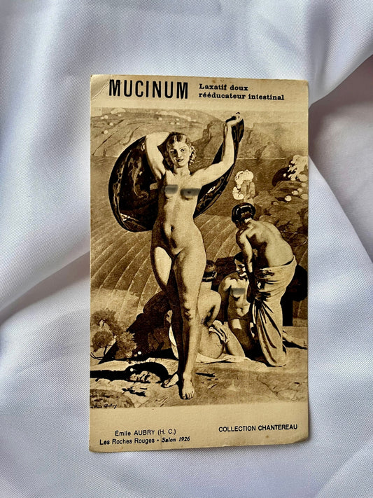 Mucinum laxatif doux  - Carte postale