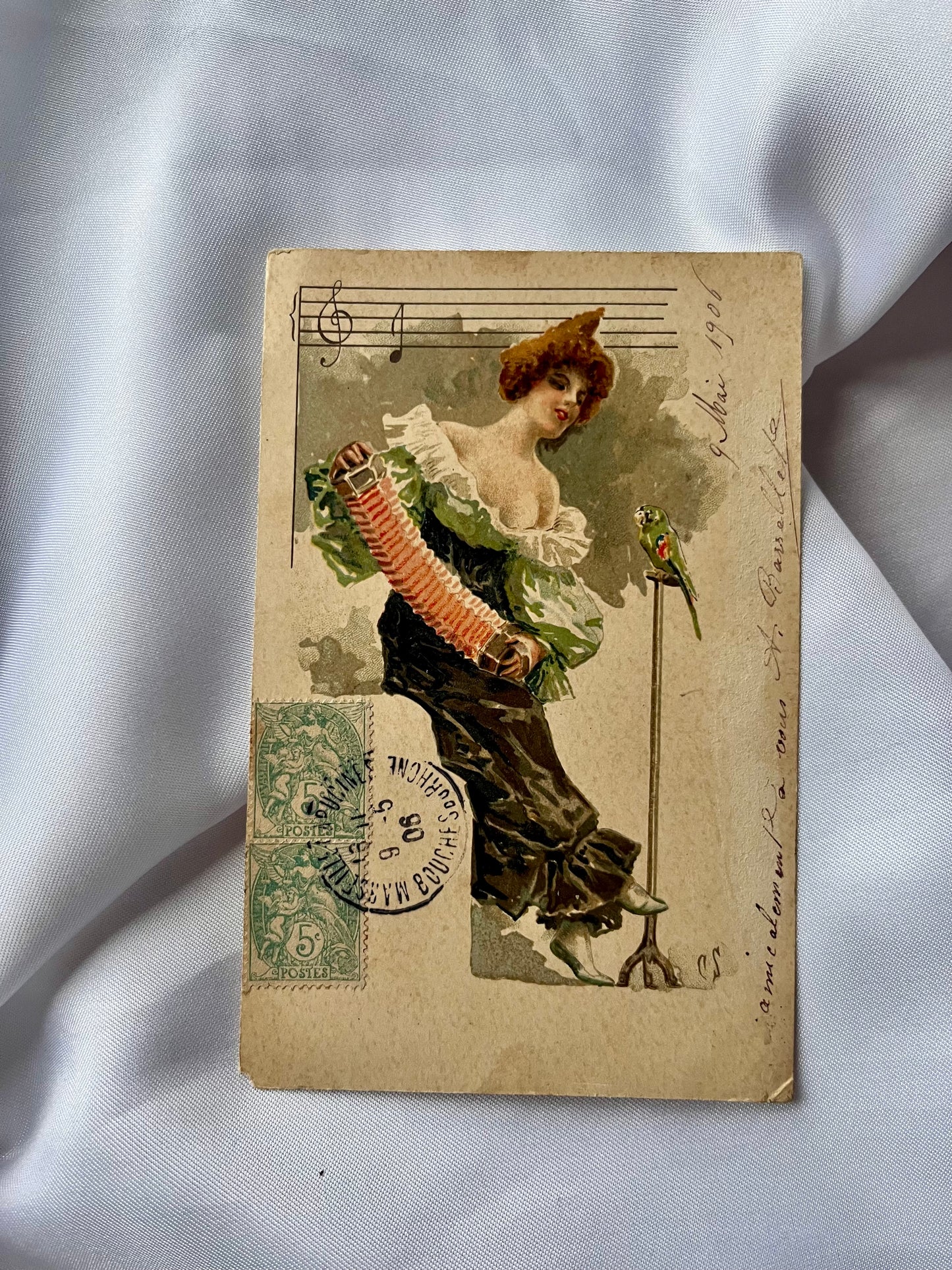 9 mai 1906 - Carte postale