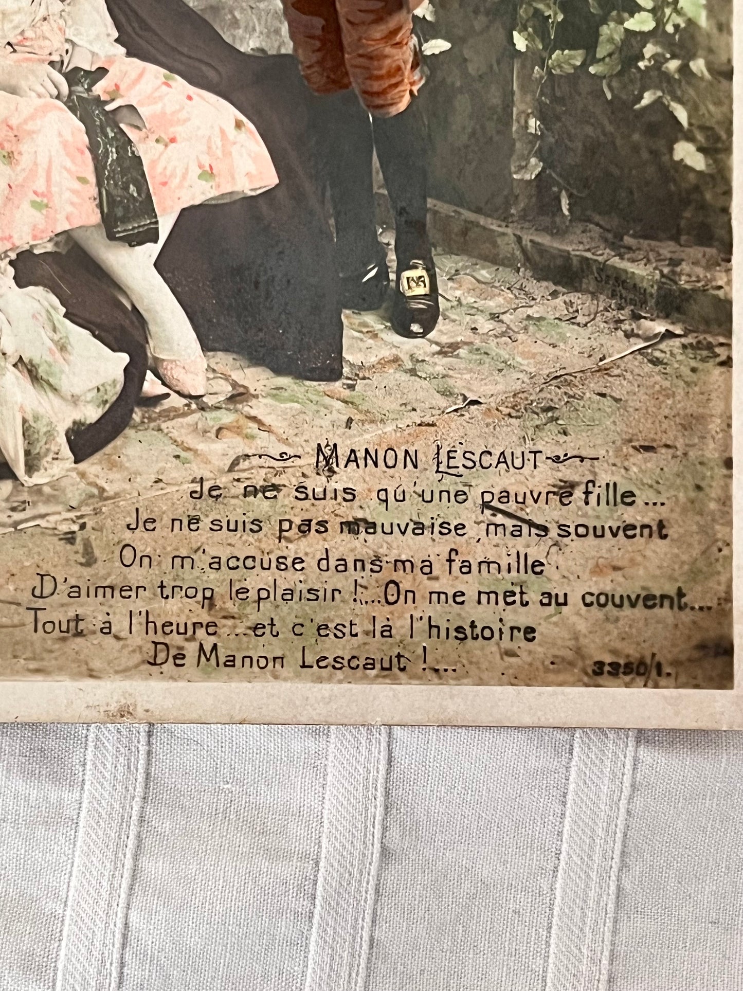 Manon Lescaut - Carte postale