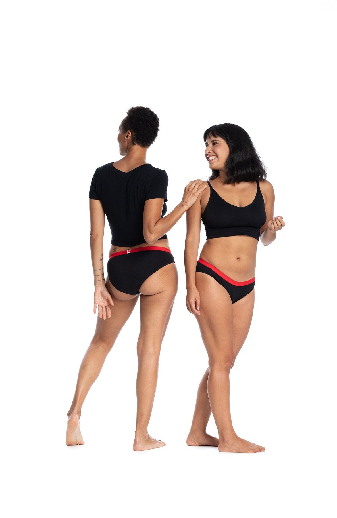 La Bikini & 3 serviettes - Culotte menstruelle