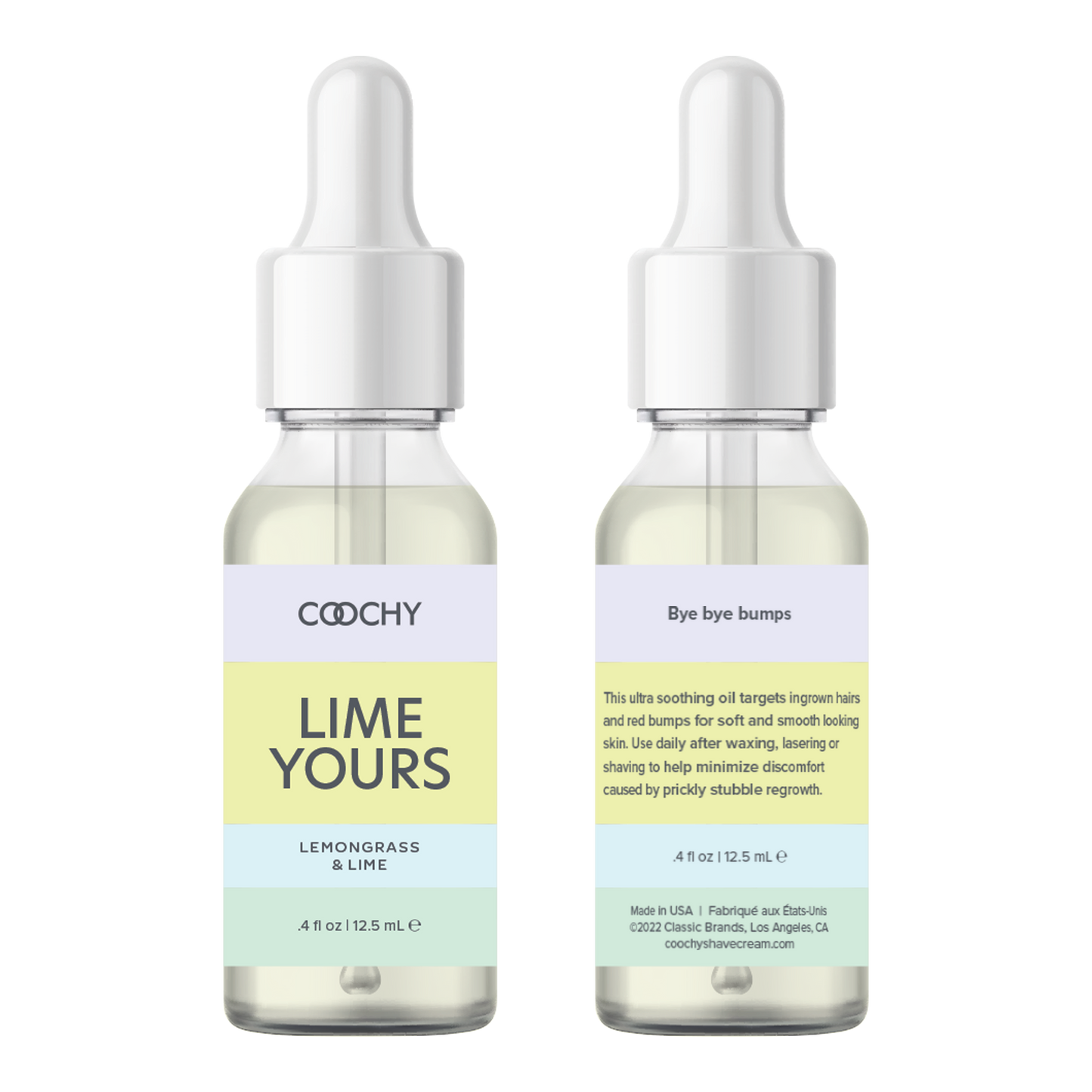 Ultra soothing ingrown hair oil lemongrass and lime .4oz